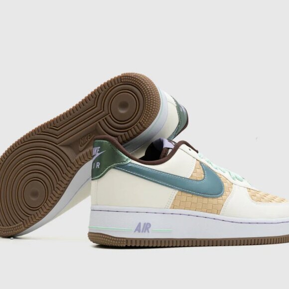 NEW Nike Air Force 1 Low Retro Woven Easter Basket NBY IB5722-100 Mens Size 10 - Picture 16 of 16